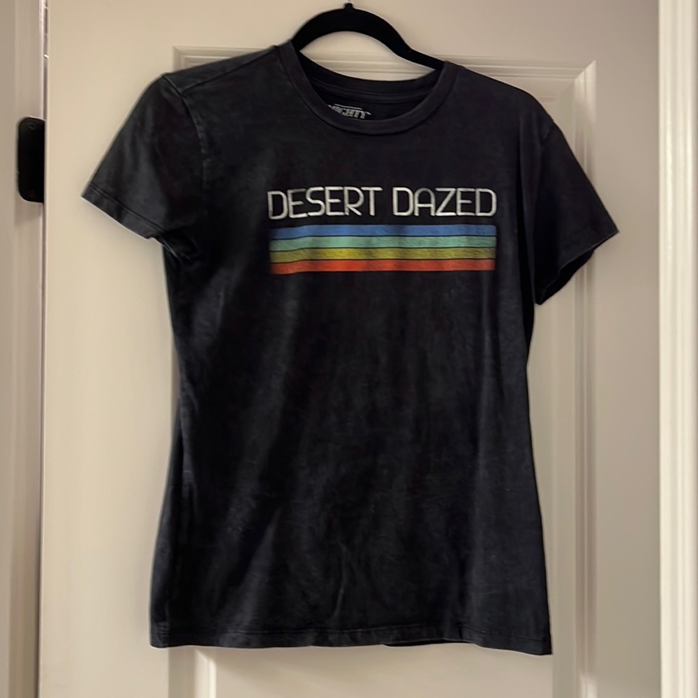 Mighty Fine brand T-shirt, size Small, distressed black
